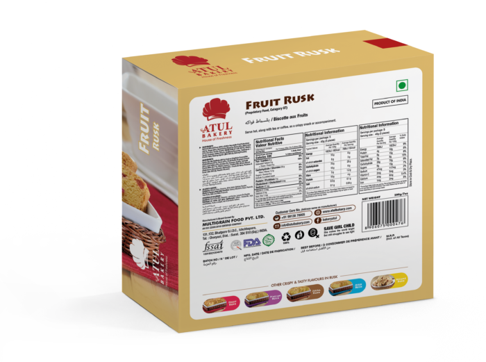 Fruit Rusk 200gm - Image 2